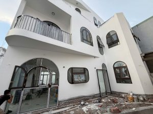 Cửa Nhôm Kính Full Cho Biệt Thự