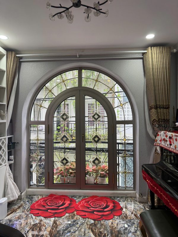 Cửa Nhôm Xingfa Hệ 55 Uốn Vòm - Ảnh 2