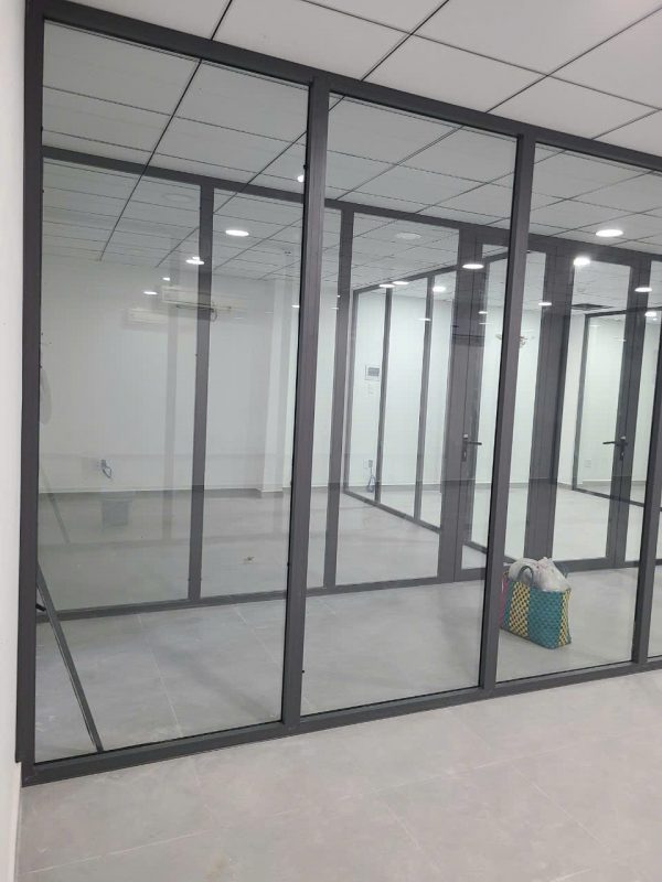 Vách Văn Phòng Khung Nhôm Xingfa - Siêu Thị Mega Q2 - Ảnh 4