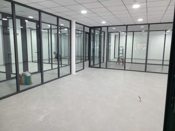 Vách Văn Phòng Khung Nhôm Xingfa - Siêu Thị Mega Q2 - Ảnh 6